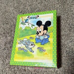 Vintage Disney Babies Mickey Mouse 25 Piece Puzzle Golden Books 1997 Complete